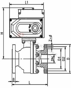 電動調節球閥(標準型)